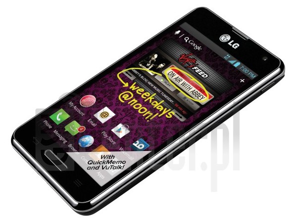 Skontrolujte IMEI LG Optimus F3 VM720 na imei.info