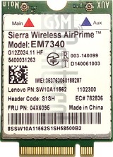 Verificação do IMEI SIERRA WIRELESS Airprime EM7340 em imei.info