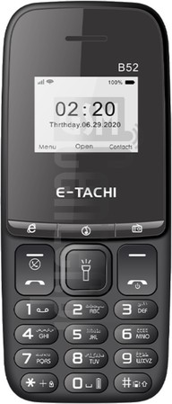 在imei.info上的IMEI Check E-TACHI B52
