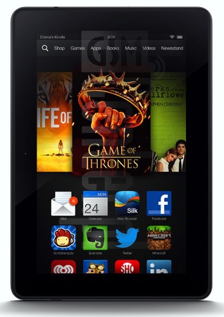 Skontrolujte IMEI AMAZON Kindle Fire HDX 7 WiFi na imei.info