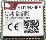 Проверка IMEI SIMCOM SIM7020E на imei.info