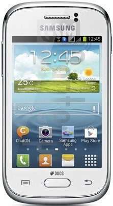 Vérification de l'IMEI SAMSUNG S6293T Galaxy Y Plus Duos TV sur imei.info