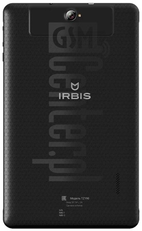 IMEI Check IRBIS TZ198 3G on imei.info