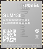 Vérification de l'IMEI MEIGLINK SLM130 sur imei.info
