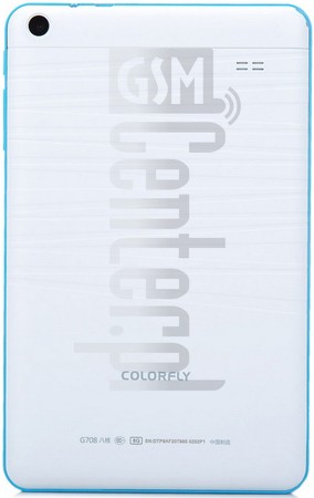 Verificación del IMEI  COLORFLY G708 Extreme Edition en imei.info
