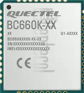 Vérification de l'IMEI QUECTEL BC660K-GL sur imei.info