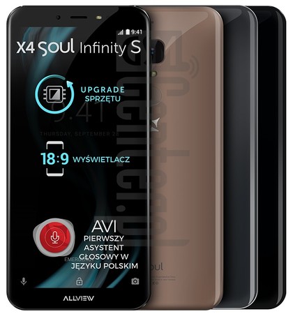 Vérification de l'IMEI ALLVIEW X4 Soul Infinity S sur imei.info