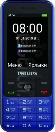 Kontrola IMEI PHILIPS Xenium E182 na imei.info