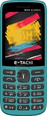 IMEI Check E-TACHI E215 Classic on imei.info