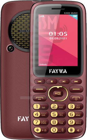 IMEI Check FAYWA E2000 Music on imei.info