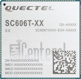 Pemeriksaan IMEI QUECTEL SC606T-NA di imei.info
