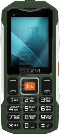 Verificação do IMEI MAXVI T20 em imei.info