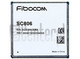 Vérification de l'IMEI FIBOCOM SC806 sur imei.info