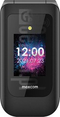 Skontrolujte IMEI MAXCOM MM827 na imei.info