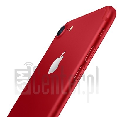 ตรวจสอบ IMEI APPLE iPhone 7 RED Special Edition บน imei.info