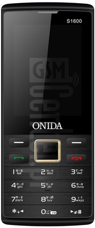 Sprawdź IMEI ONIDA S1600 na imei.info