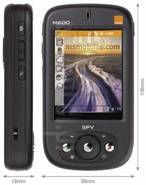Sprawdź IMEI ORANGE SPV M600 (HTC Prophet) na imei.info