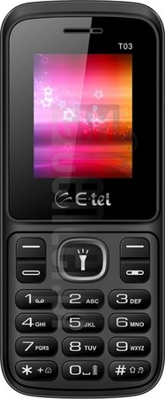 Controllo IMEI E-TEL T03 su imei.info