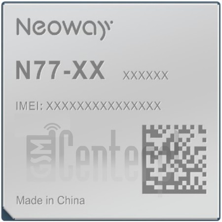 Vérification de l'IMEI NEOWAY N77 sur imei.info