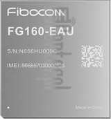 Vérification de l'IMEI FIBOCOM FG160-EAU sur imei.info