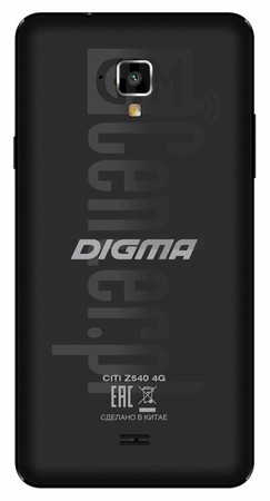 在imei.info上的IMEI Check DIGMA Citi Z540 4G