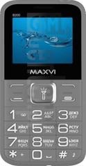 Pemeriksaan IMEI MAXVI B200 di imei.info