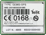 Verificación del IMEI  TELIT GE863-GPS en imei.info