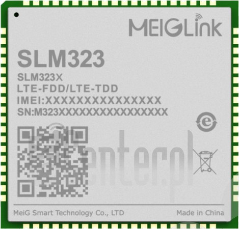Sprawdź IMEI MEIGLINK SLM323 na imei.info