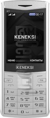 Vérification de l'IMEI KENEKSI K7 sur imei.info