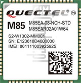 IMEI Check QUECTEL M85 on imei.info