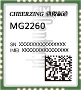 Skontrolujte IMEI CHEERZING MG2260 na imei.info