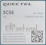 Verificação do IMEI QUECTEL SC66-CE em imei.info