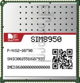 Vérification de l'IMEI SIMCOM SIM8950EC sur imei.info