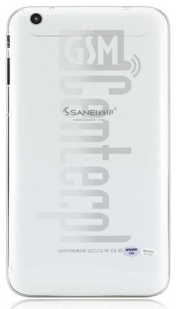 Vérification de l'IMEI SANEI G605 3G sur imei.info
