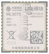 Vérification de l'IMEI CHINA MOBILE ML307S sur imei.info