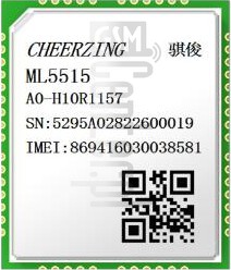 Kontrola IMEI CHEERZING ML5515 na imei.info