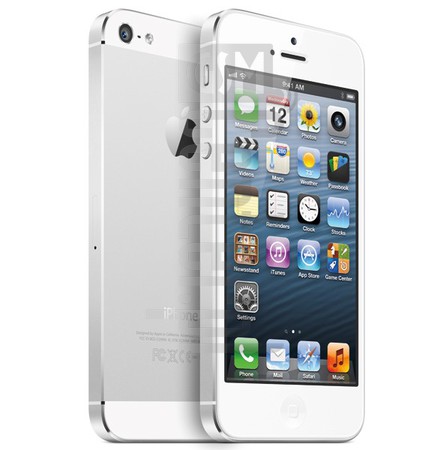 ตรวจสอบ IMEI APPLE iPhone 5 บน imei.info