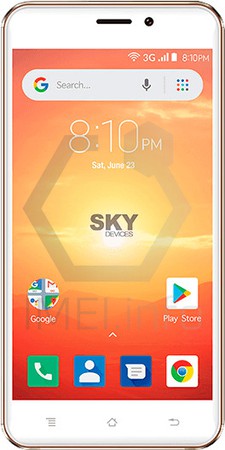 在imei.info上的IMEI Check SKY DEVICES Platinum F5