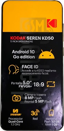 IMEI Check KODAK KD50 on imei.info