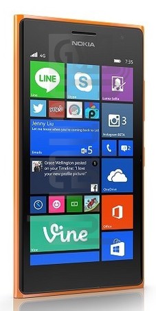 Verificação do IMEI NOKIA Lumia 735 em imei.info