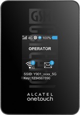 Skontrolujte IMEI ALCATEL Y901VA 4G+ Mobile WiFi (LCD) na imei.info