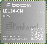 Verificación del IMEI  FIBOCOM LE130-CN en imei.info
