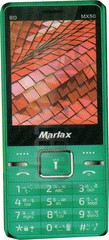 Skontrolujte IMEI MARLAX MOBILE MX50 na imei.info