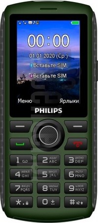 Kontrola IMEI PHILIPS Xenium E218 na imei.info