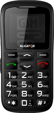 Skontrolujte IMEI ALIGATOR A430 Senior na imei.info