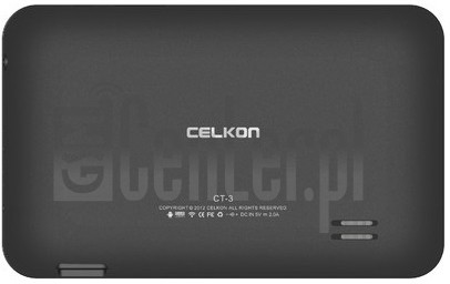 Verificação do IMEI CELKON CT3 Tab em imei.info