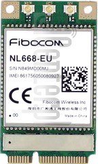 imei.info에 대한 IMEI 확인 FIBOCOM NL668-EU