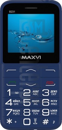 IMEI Check MAXVI B231 on imei.info