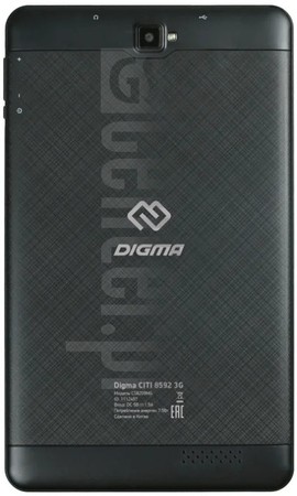 ตรวจสอบ IMEI DIGMA Citi 8592 3G บน imei.info