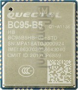 Verificação do IMEI QUECTEL BC95-B5 em imei.info